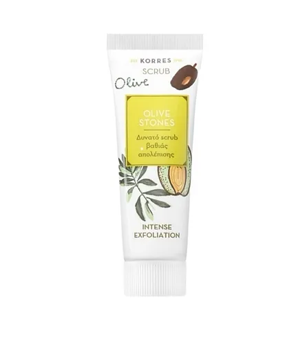 Korres Olive Stones, Intense Exfoliant Scrub (Peeling głęboko oczyszczający)
