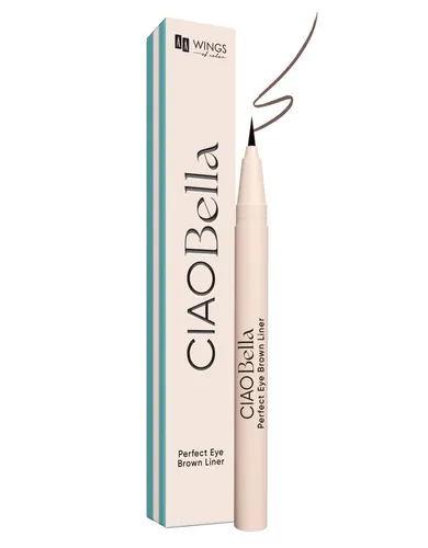AA Wings of Color Ciao Bella, Perfect Eye Brow Liner (Brązowy eyeliner w pisaku)