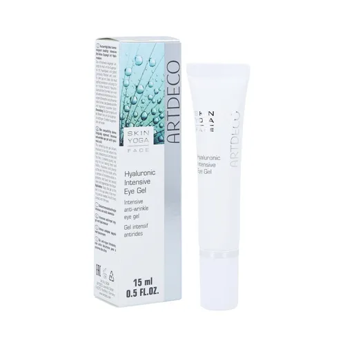 Artdeco Skin Yoga, Face Hyaluronic Intenisive Eye Gel (Nawilżający żel pod oczy z kwasem hialuronowym)