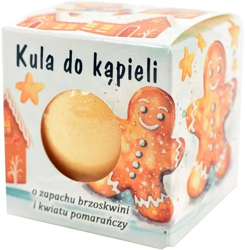 Manufaktura Piękna Świątreczna kula do kąpieli z olejkami z awokado i pestek winogron (różne zapachy) - 1