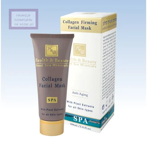 Health & Beauty Dead Sea Minerals, Collagen Firming Facial Mask (Maseczka do twarzy ujędrniająca z kolagenem)