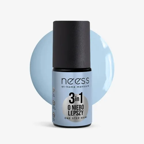 Neess 3 in 1 One Step Mani (Baza, kolor i top do paznokci 3w1)