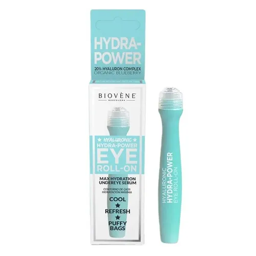 Biovene Barcelona Hydra-Power, Eye Serum Roll-On (Serum pod oczy z kwasem hialuronowym)