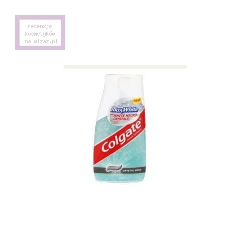 Colgate Max White, Pasta wybielająca i płyn wybielający 2w1 z mikro-kryształkami - 2