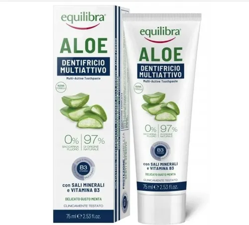 Equilibra Aloe, Multi-Active Toothpaste (Aloes, Multiaktywna pasta do zębów)