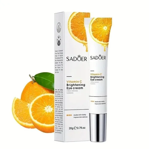 Sadoer Vitamin C, Brightening Eye Cream (Rozjaśniający krem pod oczy z witaminą C)
