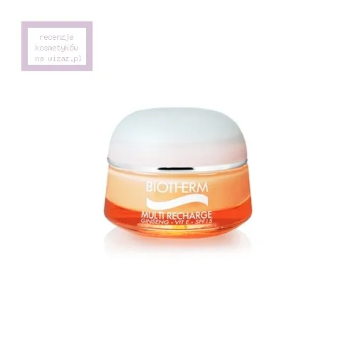 Biotherm Multi Recharge, Daily Protective Energetic Moisturiser SPF 15 (Krem ochronny na dzień)