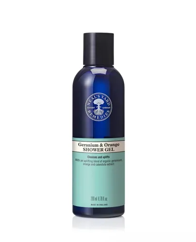 Neal's Yard Remedies Geranium & Orange, Shower Gel (Geranium i Pomarańcza, Żel pod prysznic)