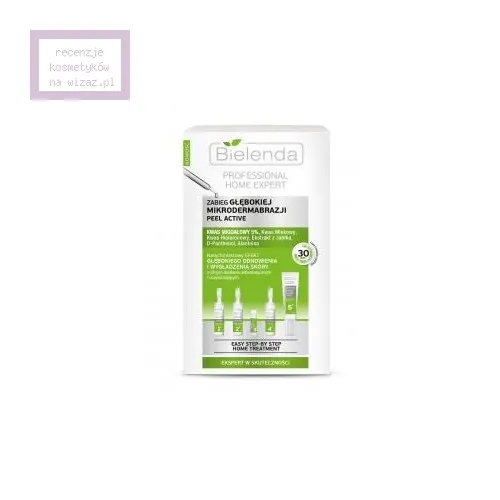 Bielenda Professional Home Expert, Zabieg głębokiej mikrodermabrazji `Peel Active`
