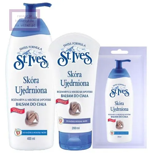 St. Ives Skóra ujędrniona, Rozmaryn & Miłorząb Japoński, Balsam do ciała