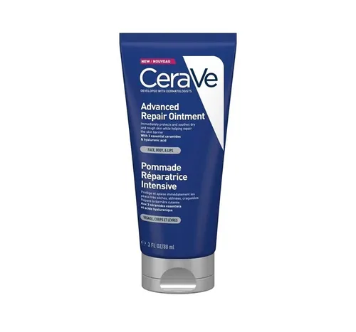 CeraVe Advanced Repair Ointment (Intensywnie regenerująca maść do twarzy, ciała i ust)