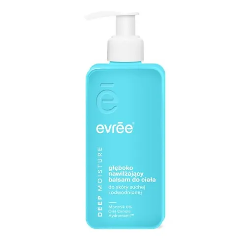 Evree Deep Moisture, Głęboko nawilżający balsam do ciała do skóry suchej i odwodnionej