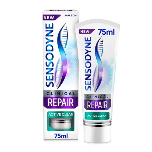 Sensodyne Clinical Repair, Active Clean, Toothpaste (Odbudowująca pasta do zębów)