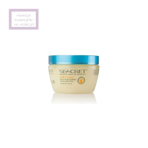 Seacret Spa Milk & Honey Salt & Oil Scrub (Peeling solno - olejkowy `Mleko i miód`)