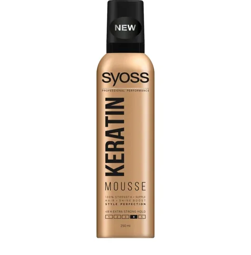 Syoss Keratin, Style Perfection Mousse (Pianka do włosów) - 1
