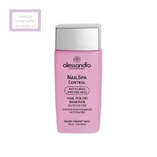 Alessandro Nail Spa Control, Nail Polish Remover, Brittle Nails (Zmywacz do łamliwych paznokci)
