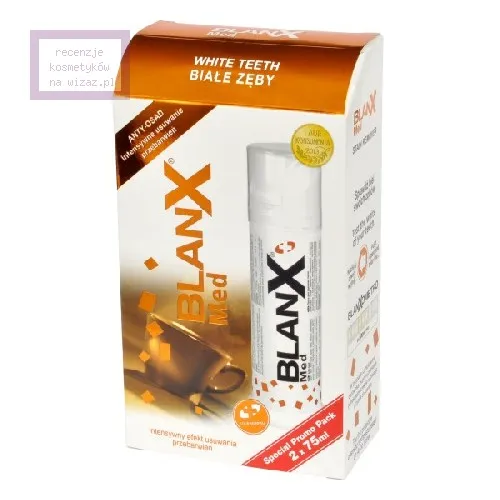 BlanX Med, Anty - Osad, Pasta do zębów `Intensywne usuwanie przebarwie (nowa wersja) - 3