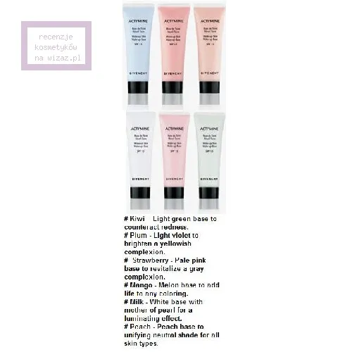 Givenchy Acti`Mine Wake-up Skin Make-up Base