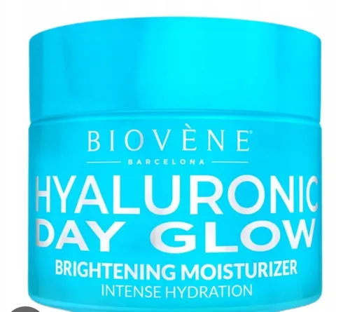 Biovene Barcelona Hyaluronic Day Glow, Intense Hydration Brightening Moisturizer (Nawilżający krem do twarzy na dzień)
