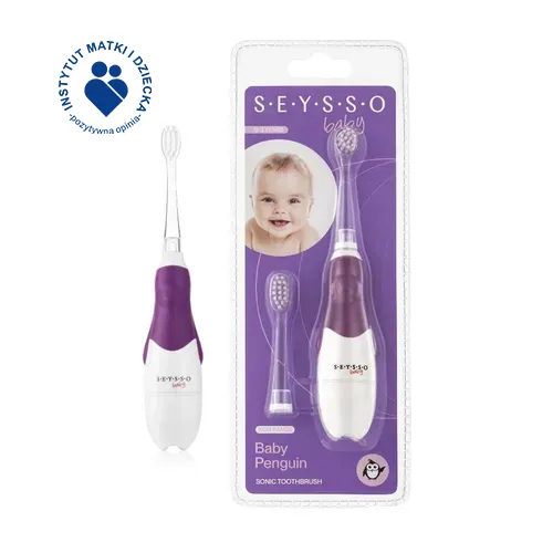 SEYSSO Baby Penguin, Szczoteczka soniczna dla dzieci - 1