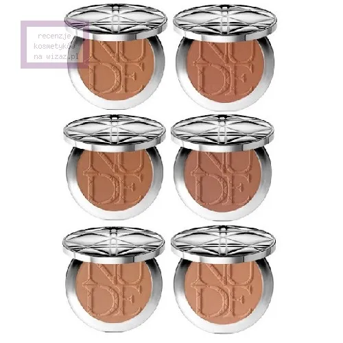 Christian Dior Croisette, Diorskin Nude Tan, Nude Glow Sun Powder with Kabuki Brush (Puder brązujący)