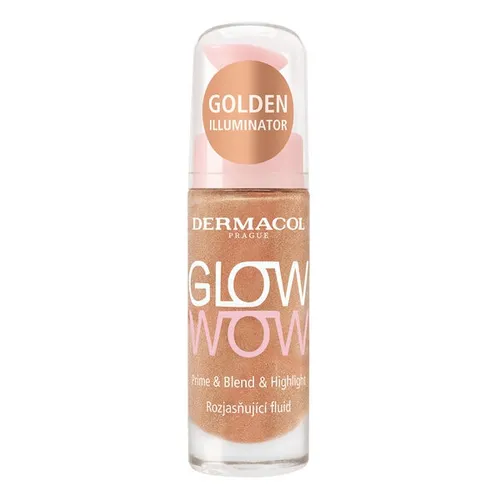 Dermacol Glow Wow, Golden Illuminator (Rozświetlacz do twarzy w kremie)