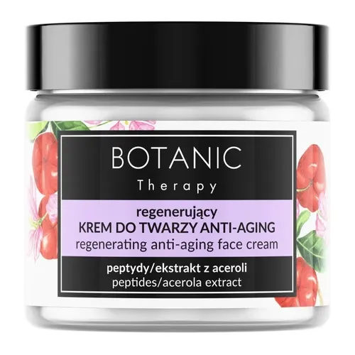 Botanic Skin Food Therapy, Regenerujący krem do twarzy anti-aging