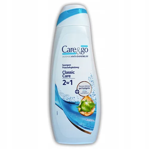 Care&Go Szampon Przeciwłupieżowy 2 w 1 Classic Care
