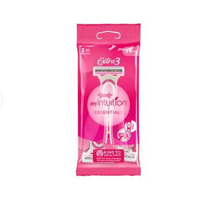 Wilkinson My Intuition Extra3 Essentials, Maszynki do golenia