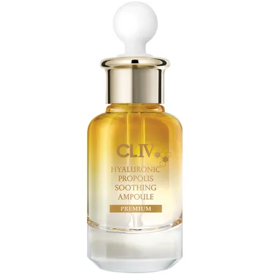 Cliv Premium Hyaluronic Propolis Soothing Ampoule (Ampułka z propolisem do twarzy)