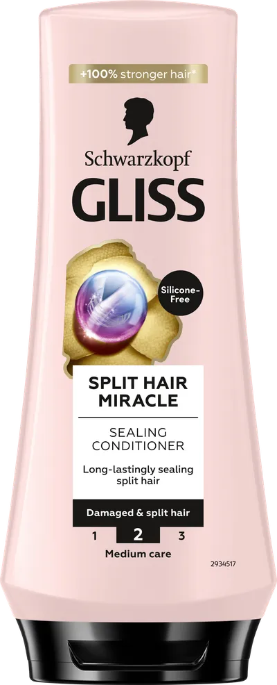 Schwarzkopf Gliss Split Ends Miracle, Sealing Conditioner (Odżywka spajająca do zniszczonych włosów i rozdwojonych końcówek)