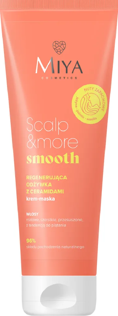 Miya Cosmetics Scalp & More, Smooth, Regenerująca odżywka z ceramidami