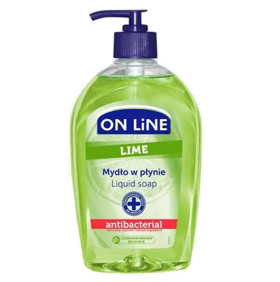 On Line Antibacterial Liquid Soap (Antybakteryjne mydło w płynie (różne rodzaje))