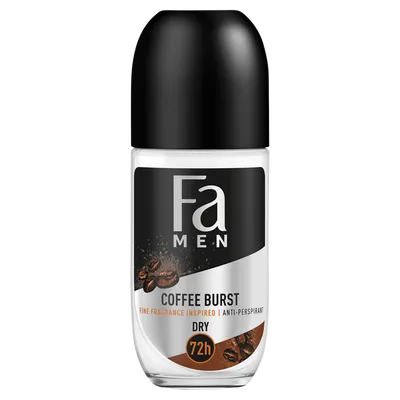 Fa Men, Coffee Burst, 72H Anti-perspirant (Antyperspirant w kulce dla mężczyzn)