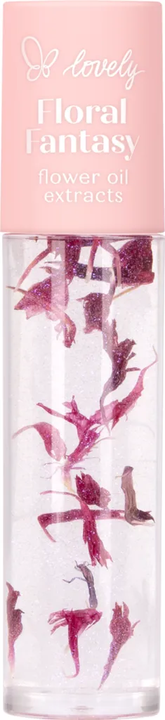 Lovely Floral Fantasy, Flower Oil Extracts Lip Oil (Odżywczy olejek do ust)