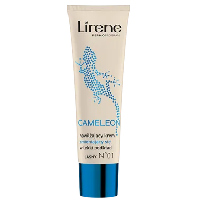 Lirene Dermoprogram Cameleon, Nawilżający krem zmieniający się w lekki podkład