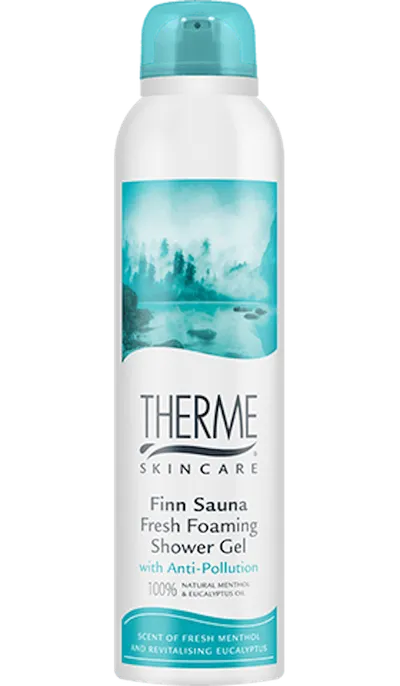 Therme Finn Sauna Fresh Foaming Shower Gel (Pianka pod prysznic `Mentol i Eukaliptus`)