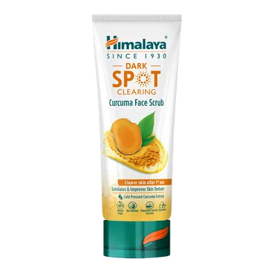 Himalaya Herbals Dark Spot Clearing, Curcuma Face Scrub (Peeling do twarzy rozjaśniający przebarwienia)
