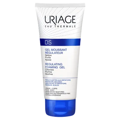 Uriage D.S., Gel Nettoyant (Żel myjący do skóry z łojotokowym zapaleniem)