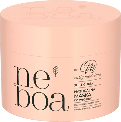 Neboa by Curly Madeleine, Just Curly, Naturalna maska do włosów odżywczo-zmiękczająca