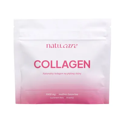 Natu.Care Malina i żurawina, Naturalny collagen na piękną skórę