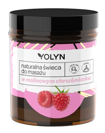 Yolyn W malinowym chruśniaku, Naturalna świeca do masażu