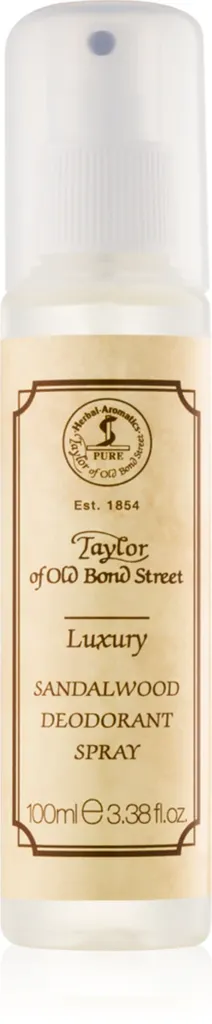Taylor of Bond Street Luxury, Sandalwood, Deodorant Spray (Drzewo sandałowe dezodorant w sprayu)
