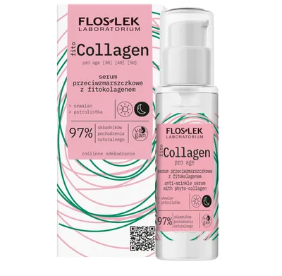 Floslek Fito Collagen Pro Age, Serum przeciwzmarszczkowe z fitokolagenem