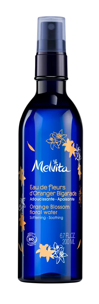 Melvita Eaux Florales Oranger Bigarade (Tonik do twarzy zmiękczający i łagodzący w sprayu)