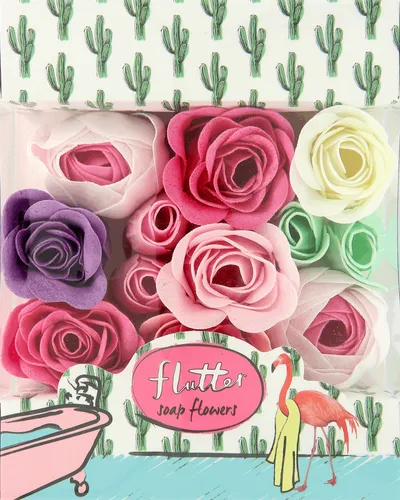 Flutter Soap Flowers (Mydełka kapielowe w kształcie róż)