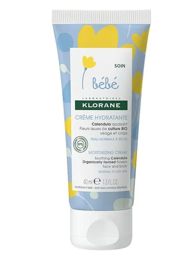 Klorane Bebe, Creme Hydratante (Krem nawilżający do twarzy i ciała)