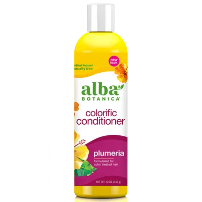 Alba Botanica Colorific Plumeria, Hawaiian Conditioner (Odżywka do włosów farbowanych z plumerią)