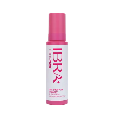Ibra Think Pink, Żel do mycia twarzy z kwasem hialuronowym