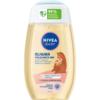 Nivea Baby, Oliwka pielęgnacyjna (nowa wersja)